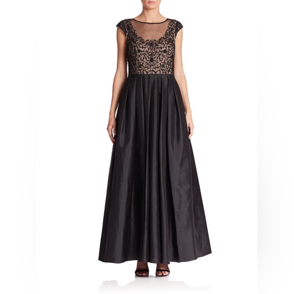 Aidan Mattox Embellished Ball Gown
